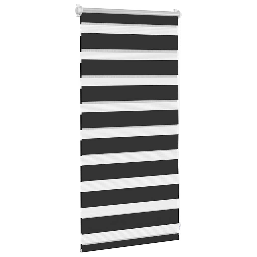 Zebra blind 40.9x100 cm Fabric Width 36.7 cm black