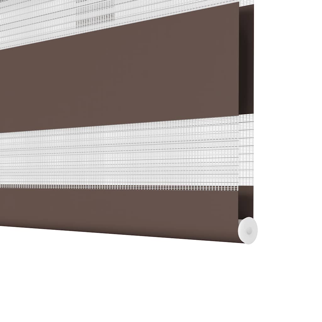 Zebra blind 40.9x100 cm Fabric Width 36.7 cm coffee