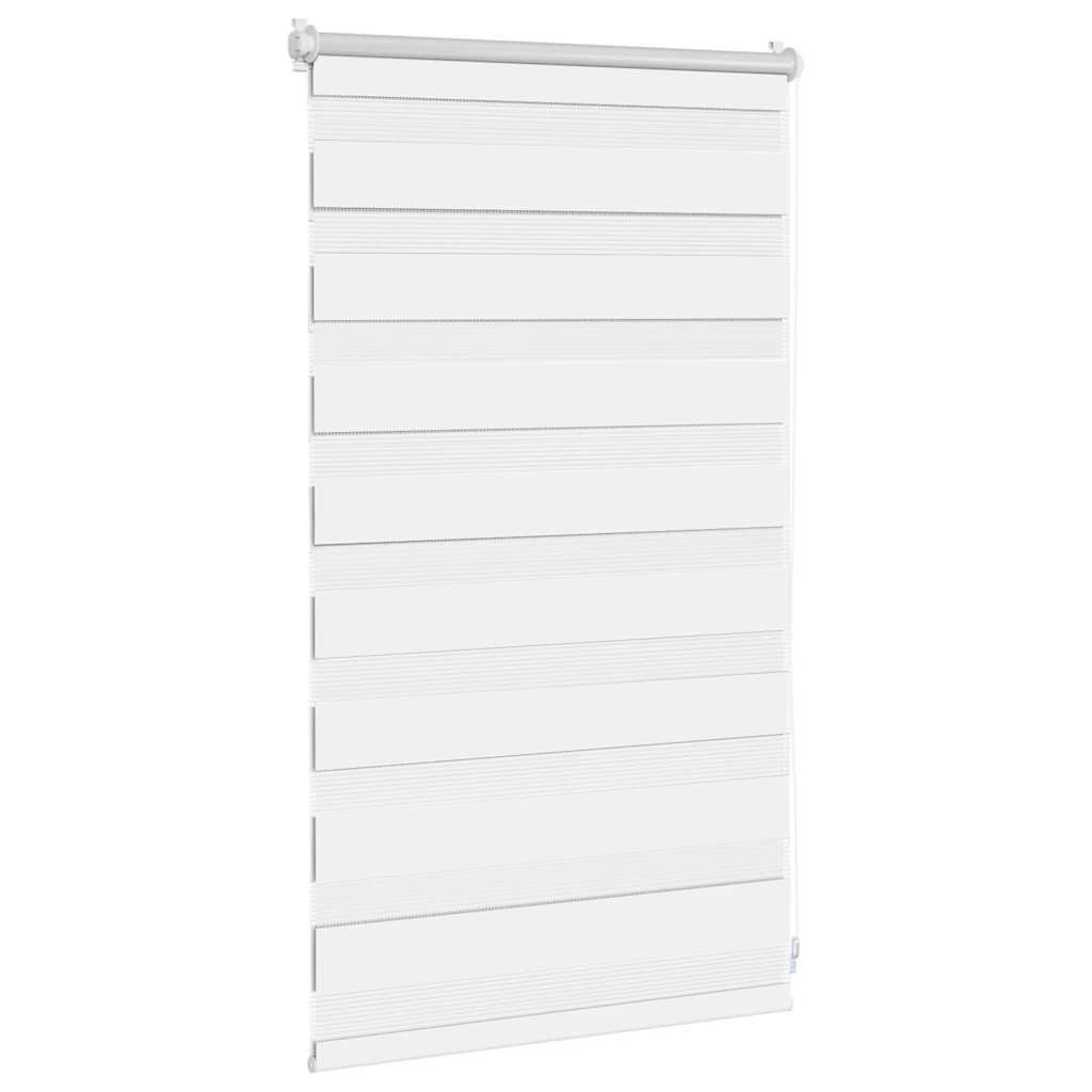 Zebra blind 50.9x100 cm Fabric Width 46.7 cm white