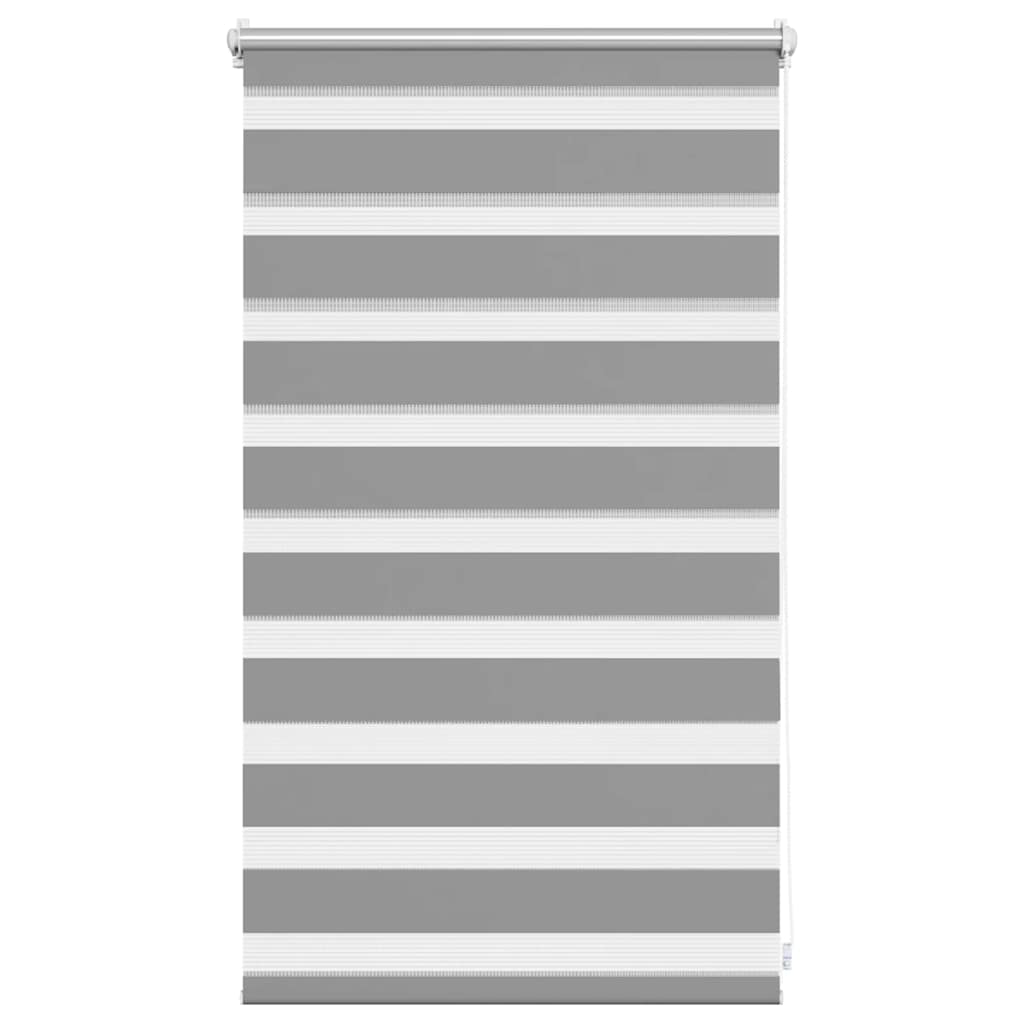 Zebra blind 50.9x100 cm Fabric Width 46.7 cm grey