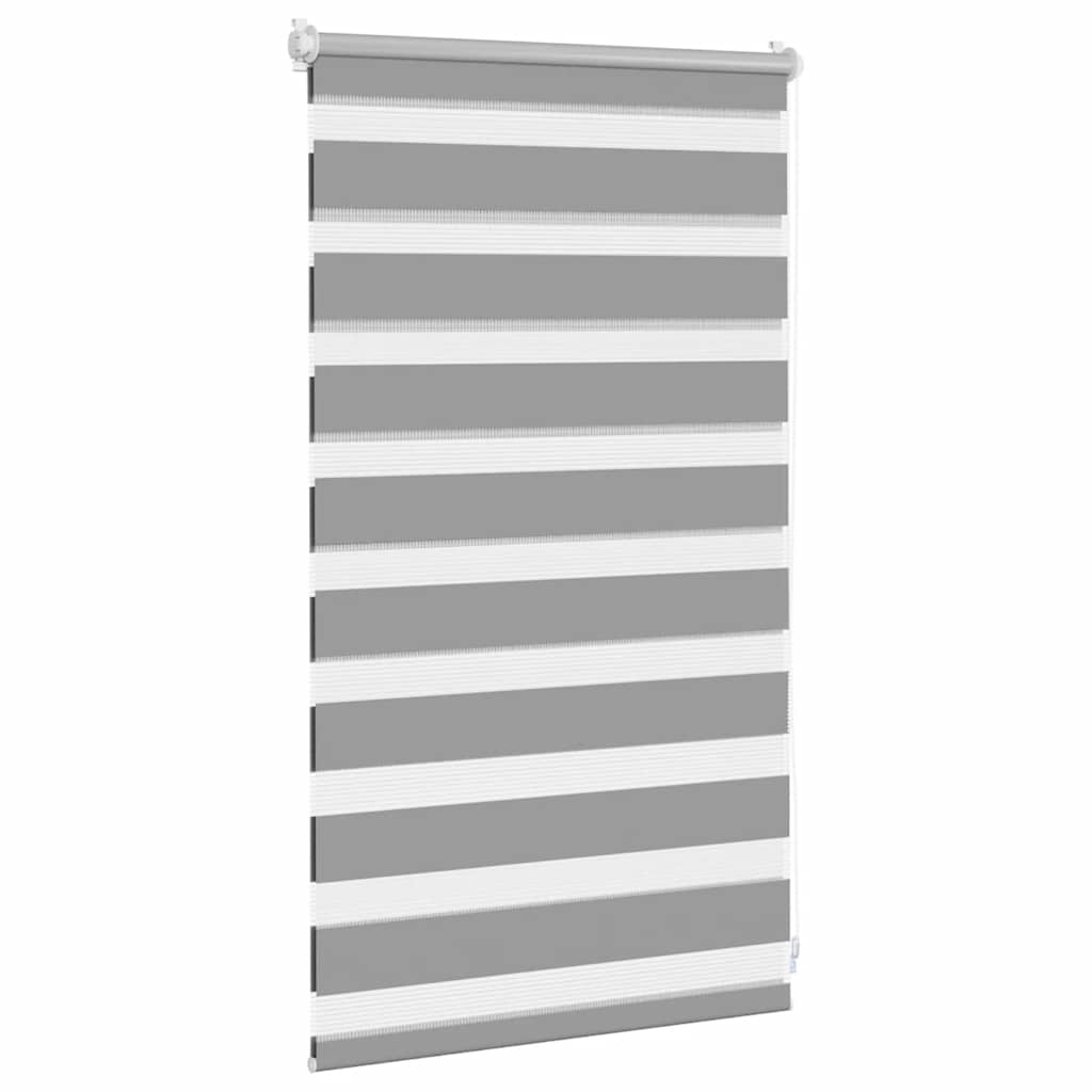 Zebra blind 50.9x100 cm Fabric Width 46.7 cm grey