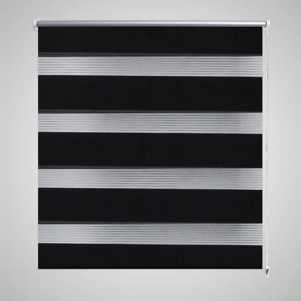 Zebra Blind 60 x 120 cm Black