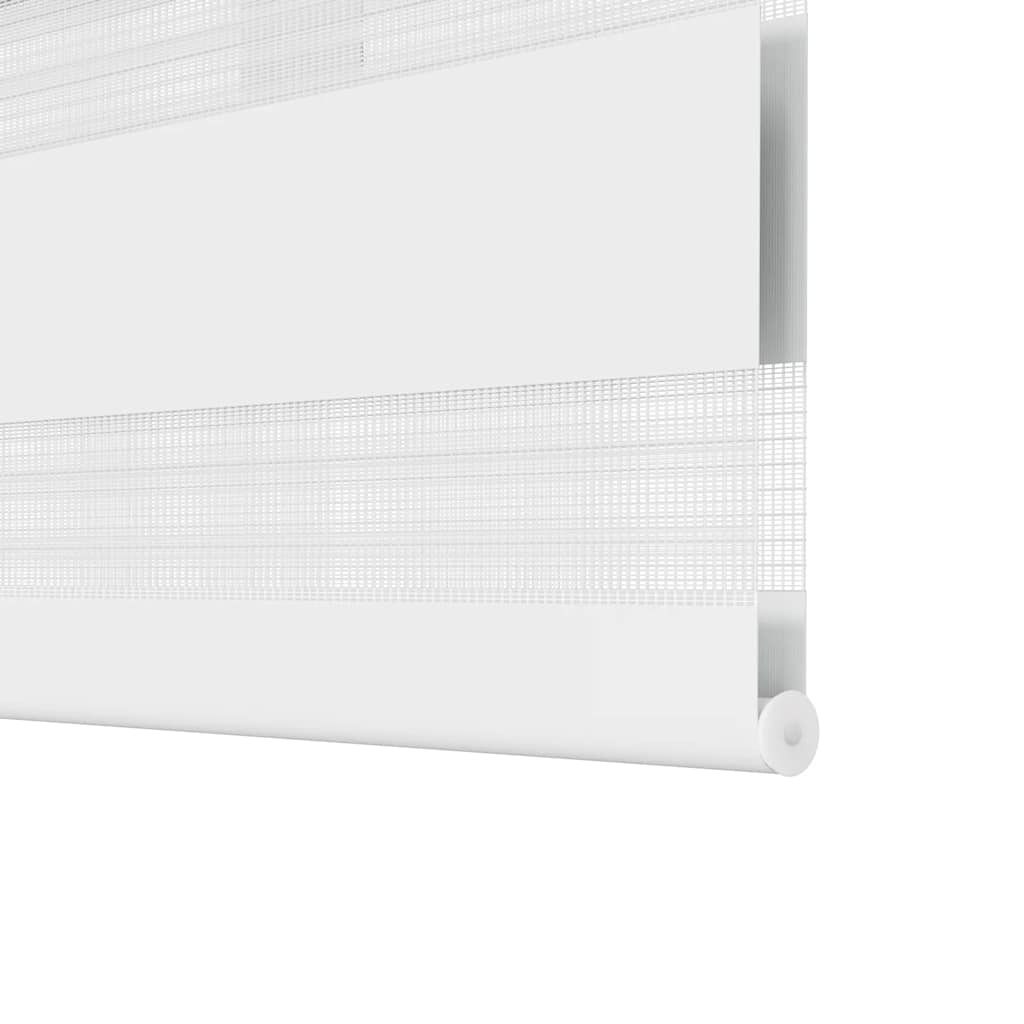Zebra blind 70.9x120 cm Fabric Width 66.7 cm white