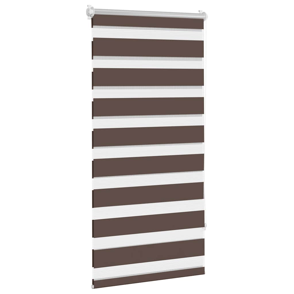 Zebra blind 80.9x150 cm Fabric Width 76.7 cm coffee