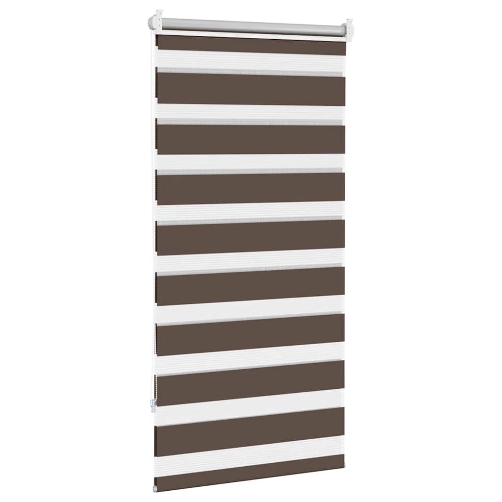 Zebra blind 80.9x150 cm Fabric Width 76.7 cm coffee