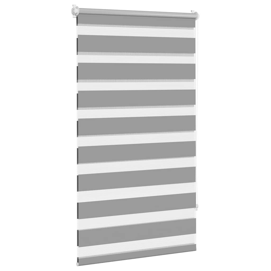 Zebra blind 90.9x150 cm Fabric Width 86.7 cm grey