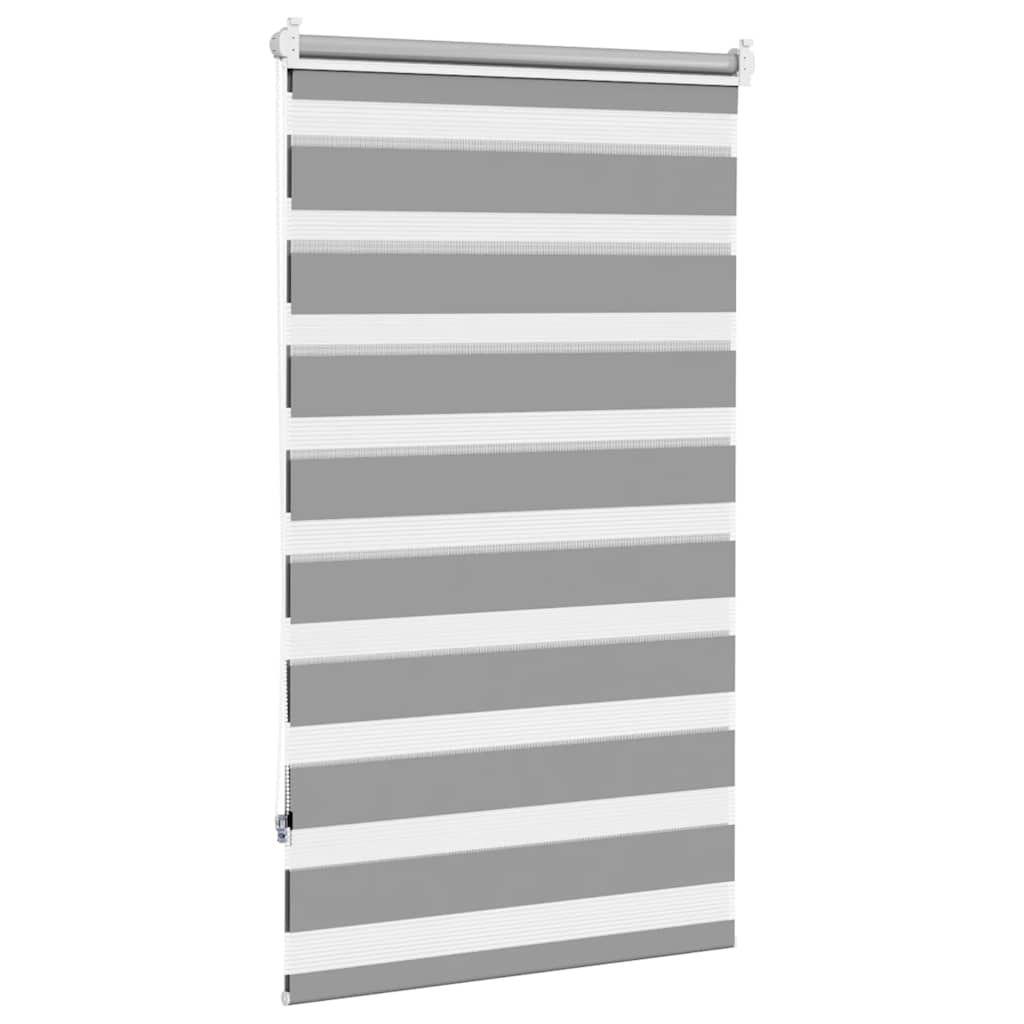 Zebra blind 90.9x150 cm Fabric Width 86.7 cm grey
