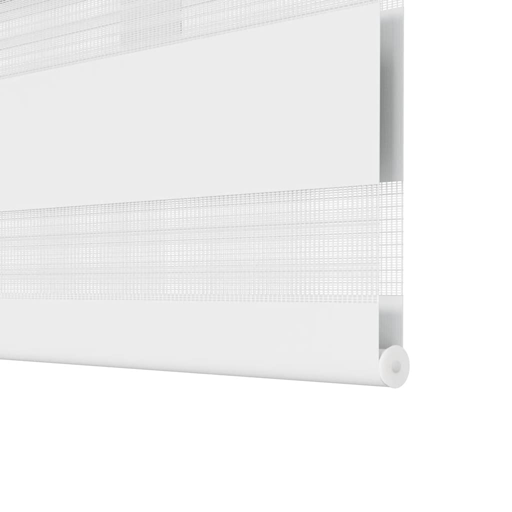 Zebra blind 120.9x175 cm Fabric Width 116.7 cm white