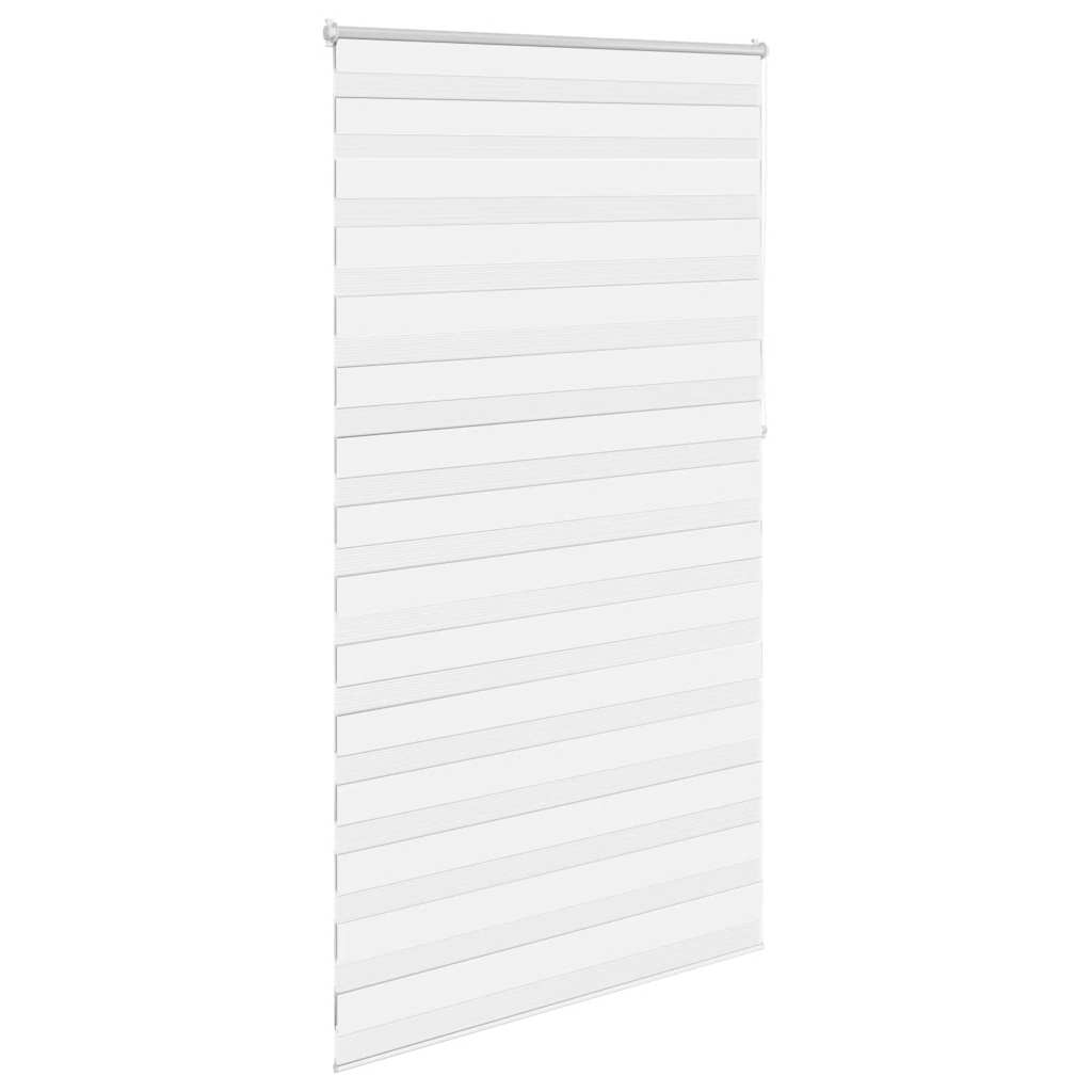 Zebra blind 120.9x230 cm Fabric Width 116.7 cm white