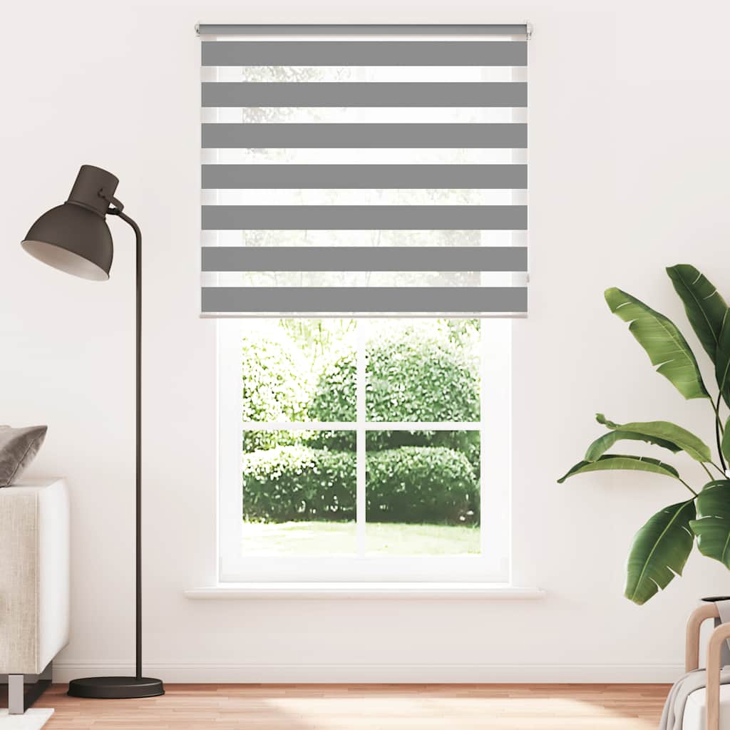 Zebra blind 120.9x230 cm Fabric Width 116.7 cm grey