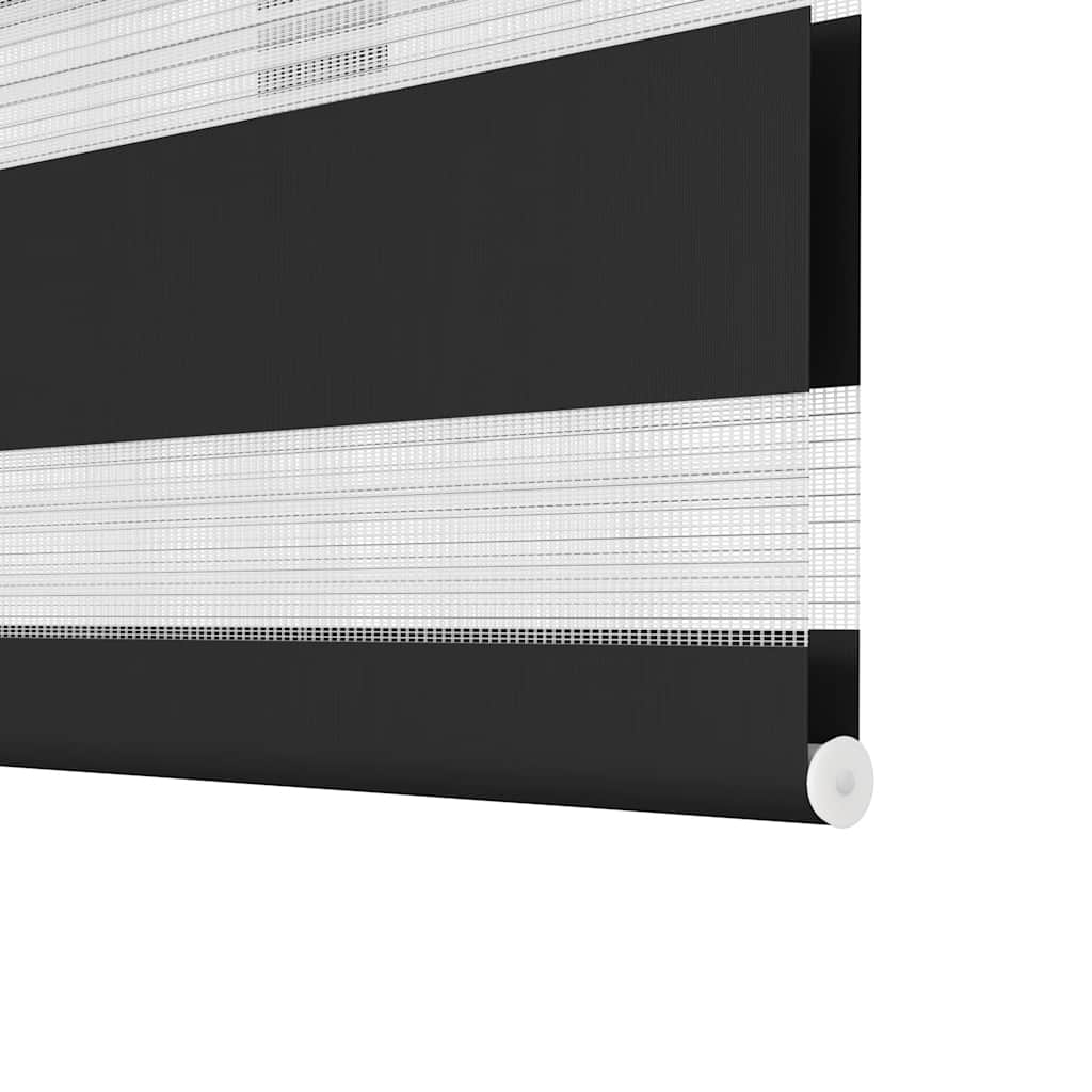Zebra blind 120.9x230 cm Fabric Width 116.7 cm black