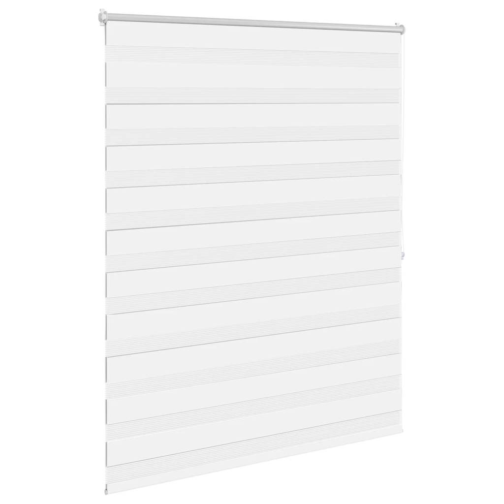 Zebra blind 140.9x175 cm Fabric Width 136.7 cm white