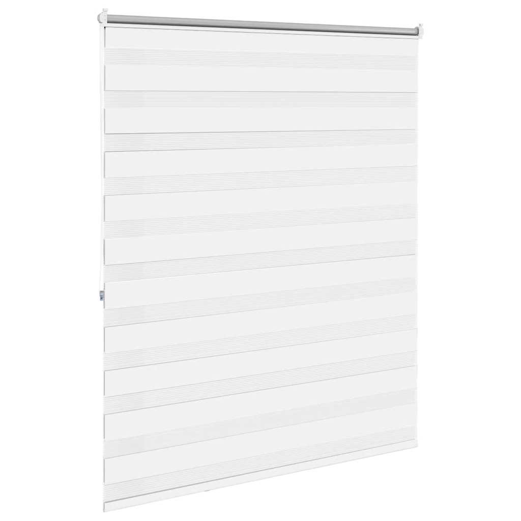 Zebra blind 140.9x175 cm Fabric Width 136.7 cm white