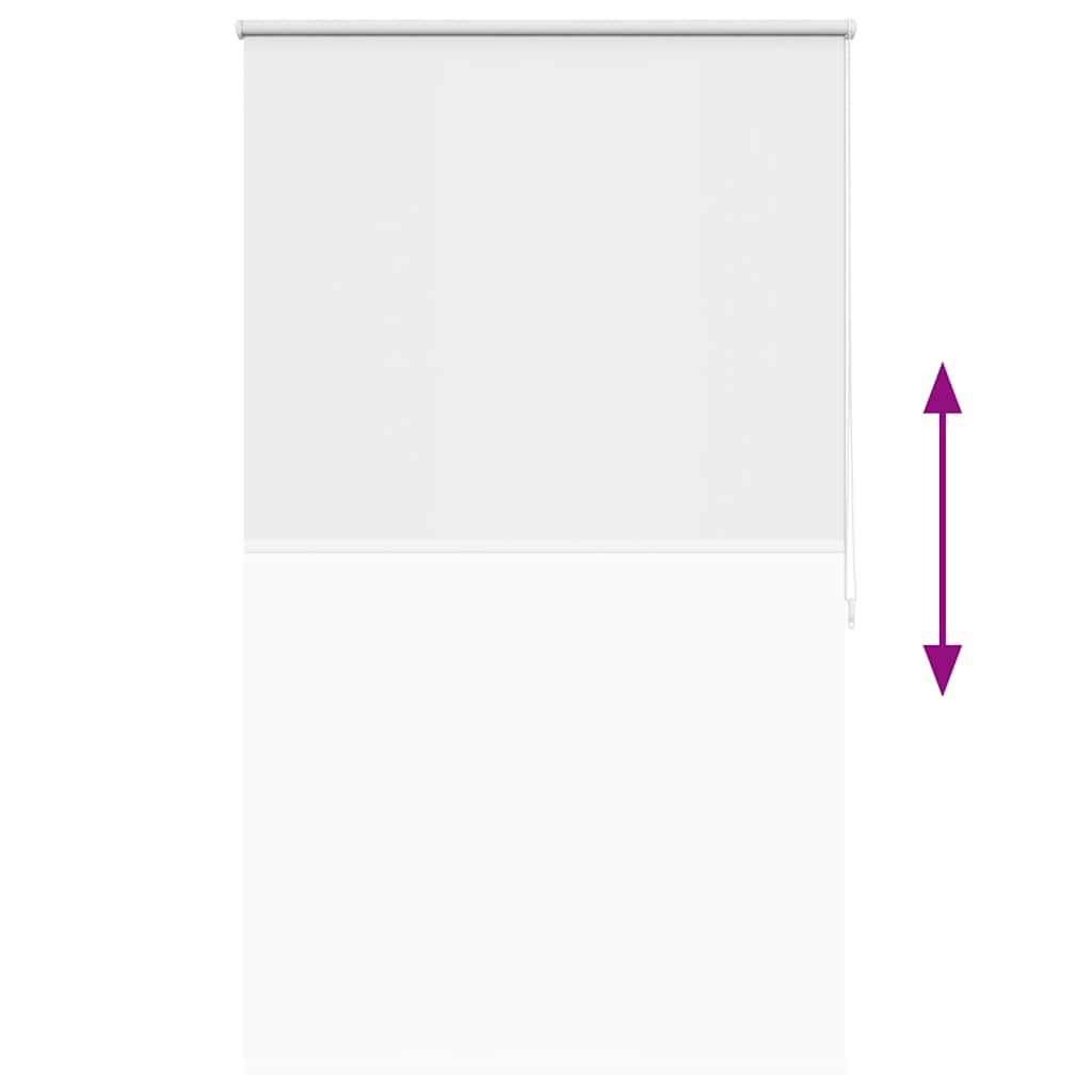 Roller blind blackout 84.4x175 cm Fabric Width 80 cm white