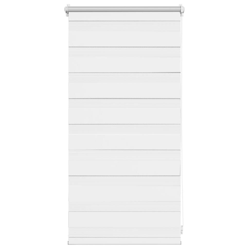 Zebra blind 40.9x100 cm Fabric Width 36.7 cm white