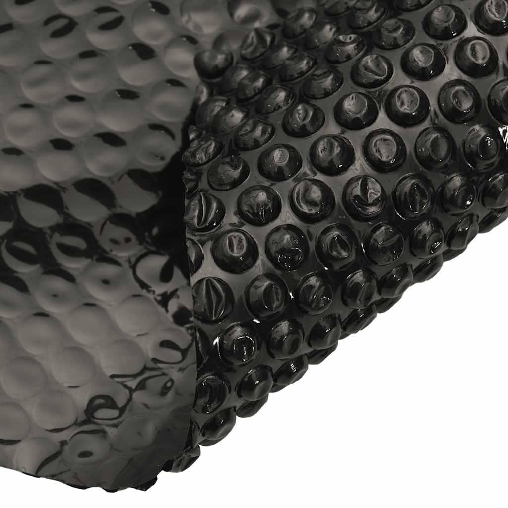 90341 Floating Rectangular PE Solar Pool Film 8 x 5 m Black