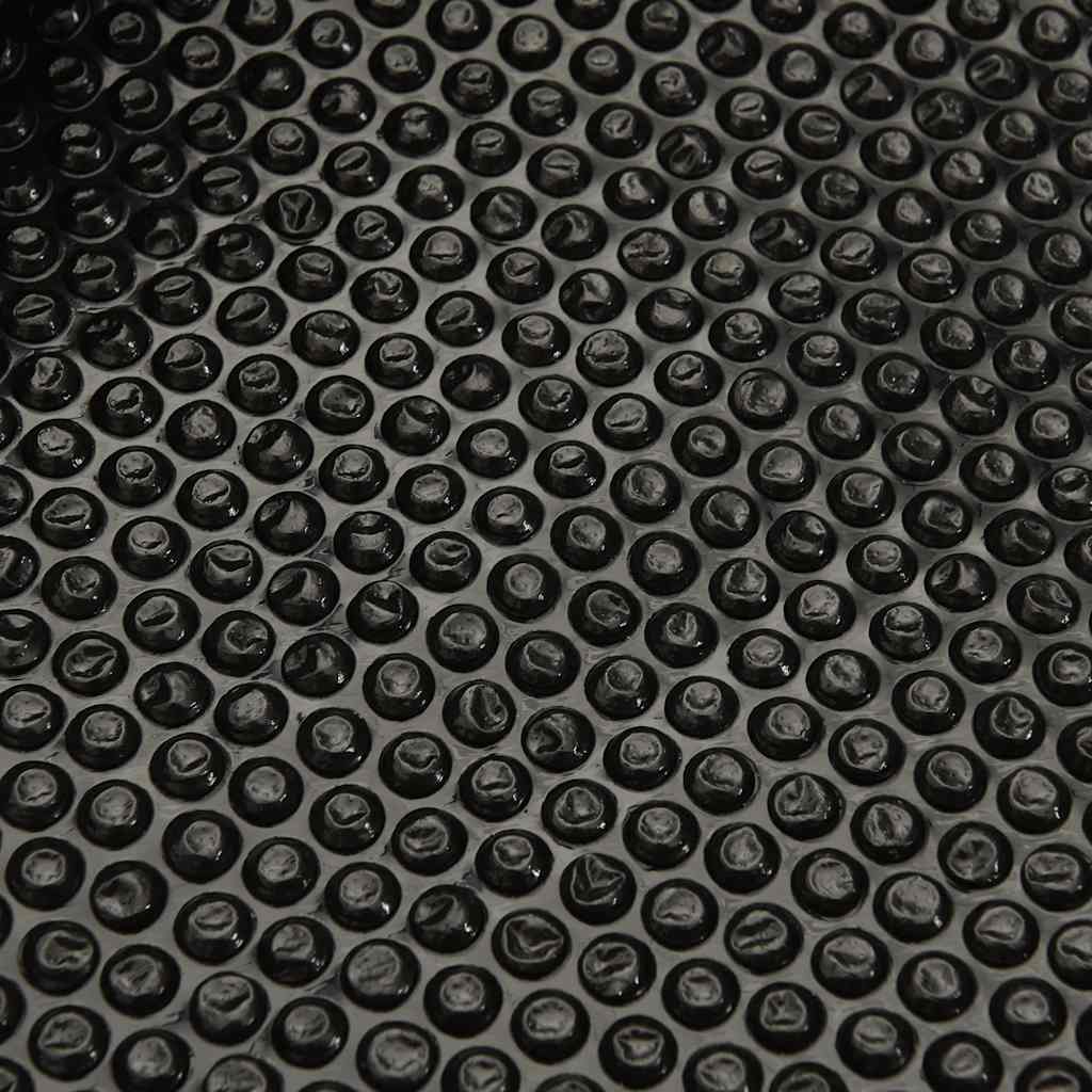 90341 Floating Rectangular PE Solar Pool Film 8 x 5 m Black