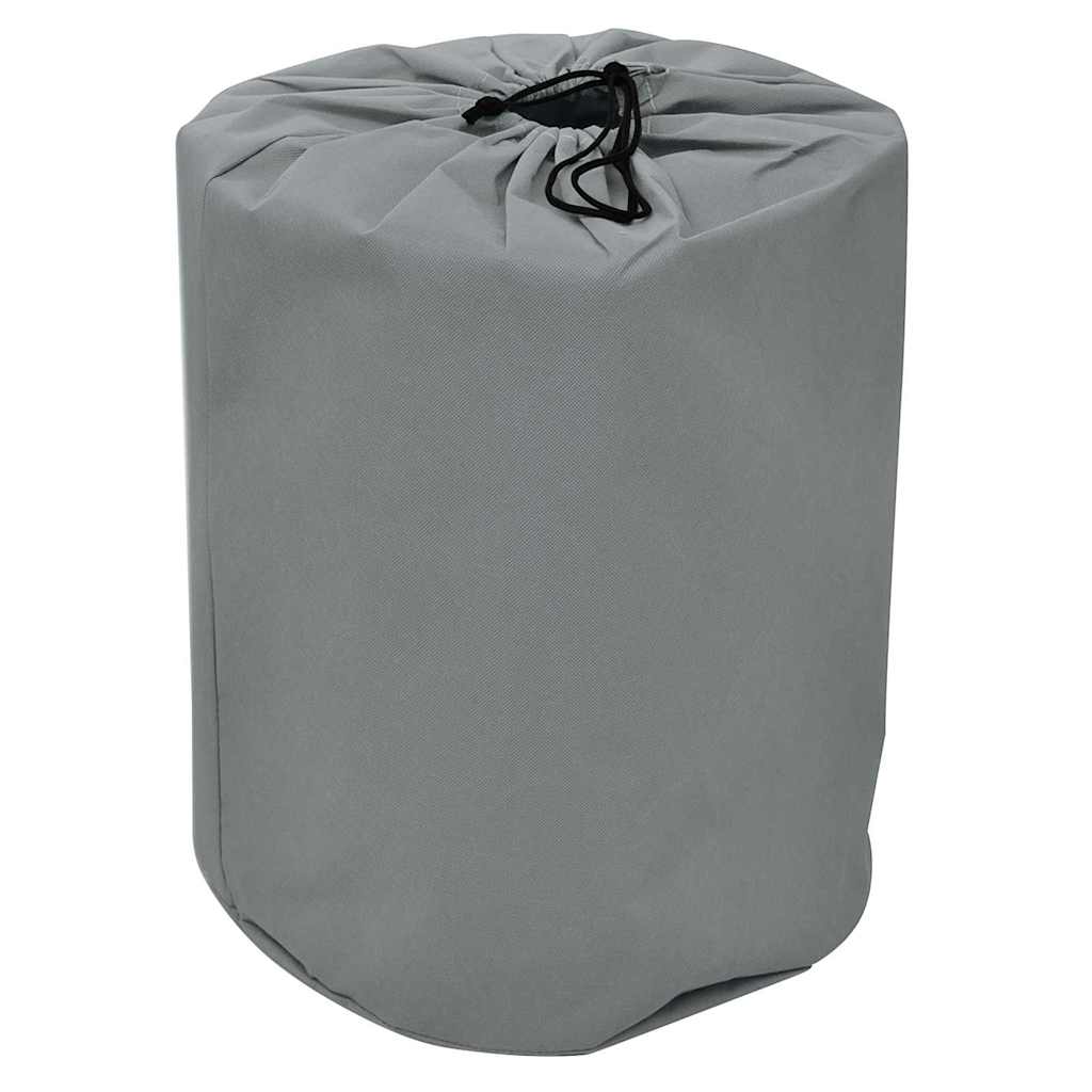 210094 vidaXL Caravan Cover Grey M