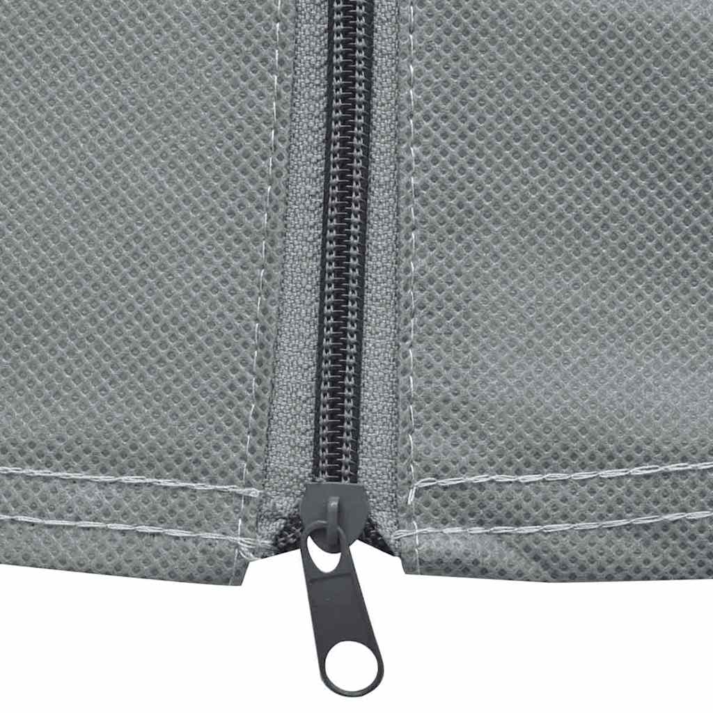 210094 vidaXL Caravan Cover Grey M