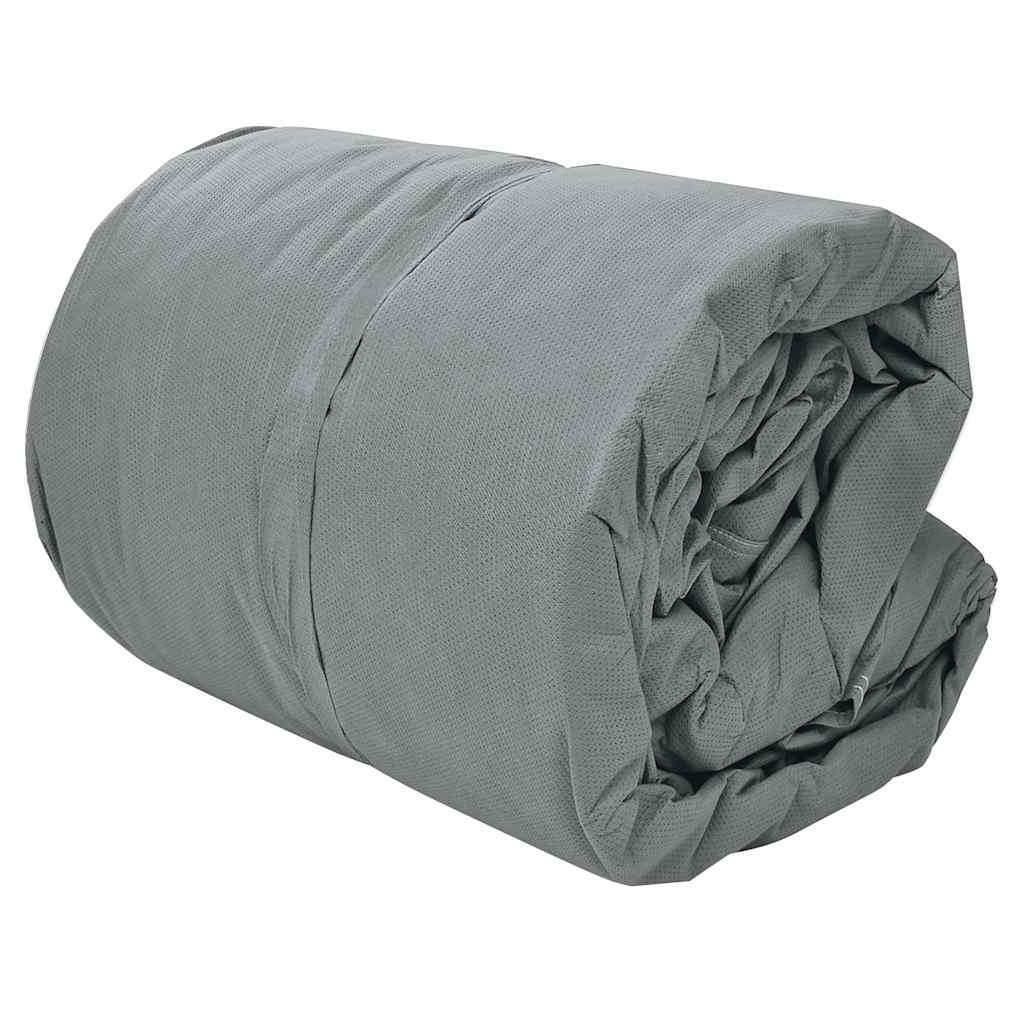 210095 vidaXL Caravan Cover Grey L
