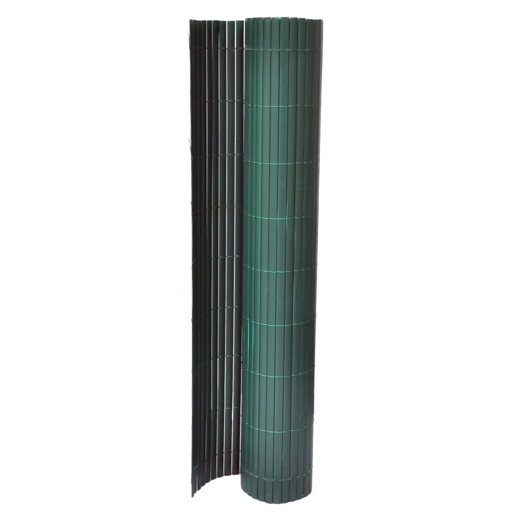 vidaXL Fence Panel PVC 90x300 cm Green