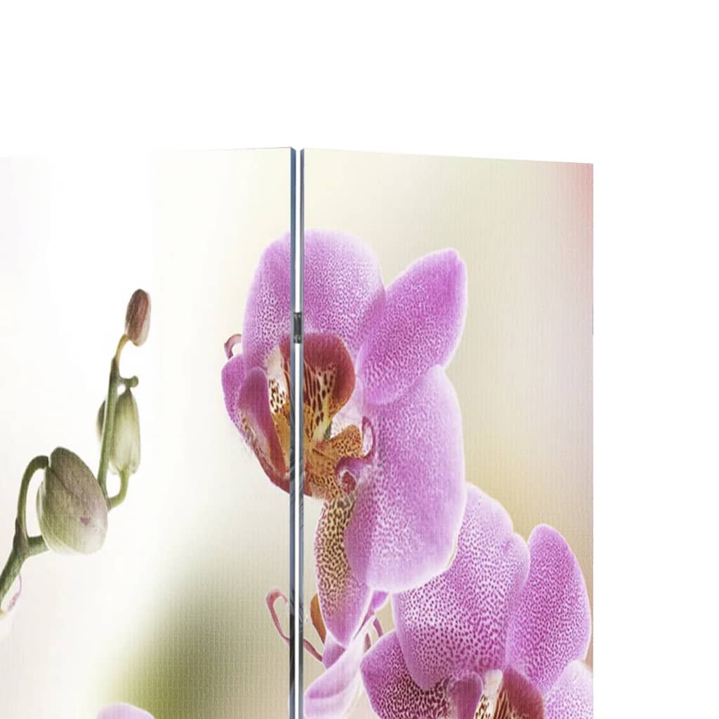 Folding Room Divider 217x170 cm Flower