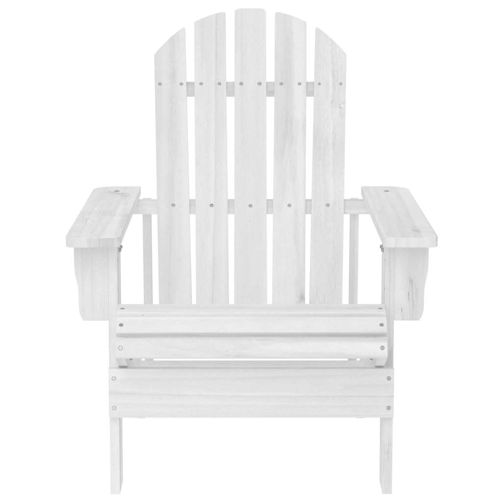 Garden Chair | White | Hardwood, Firwood | Standard | Durable