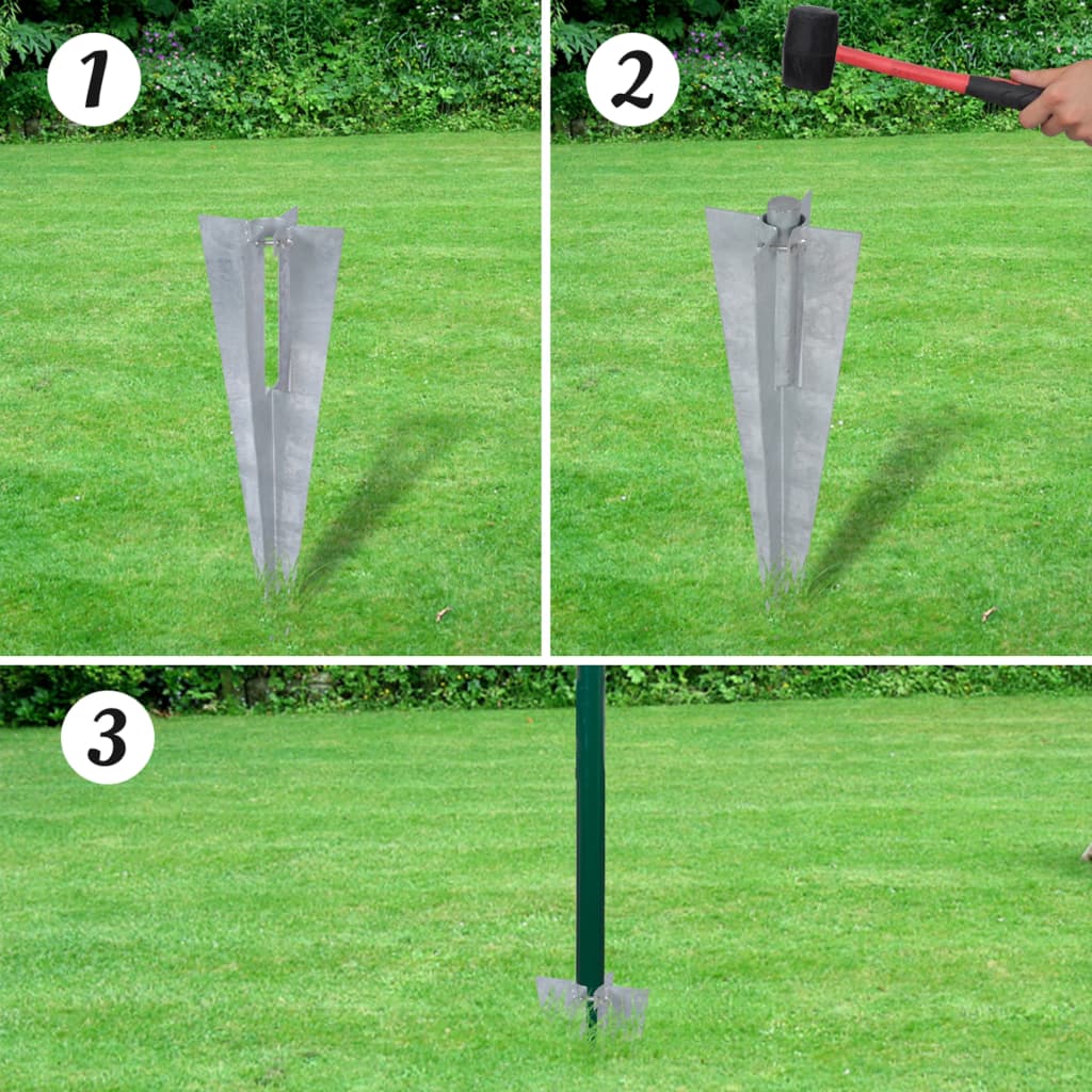 Euro Fence Steel 10x1.5 m Green
