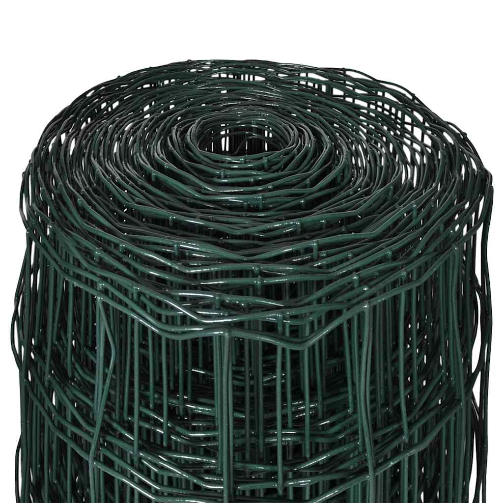 Euro Fence Steel 25x0.8 m Green