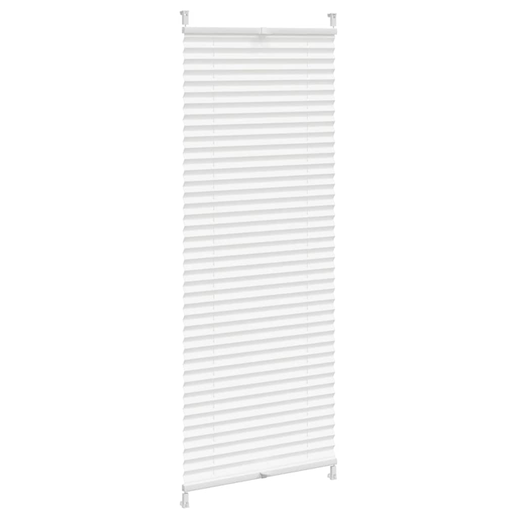 Plisse Blind 50x150cm White Pleated Blind