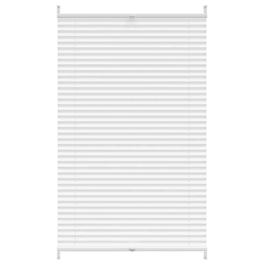 Plisse Blind 90x150cm White Pleated Blind