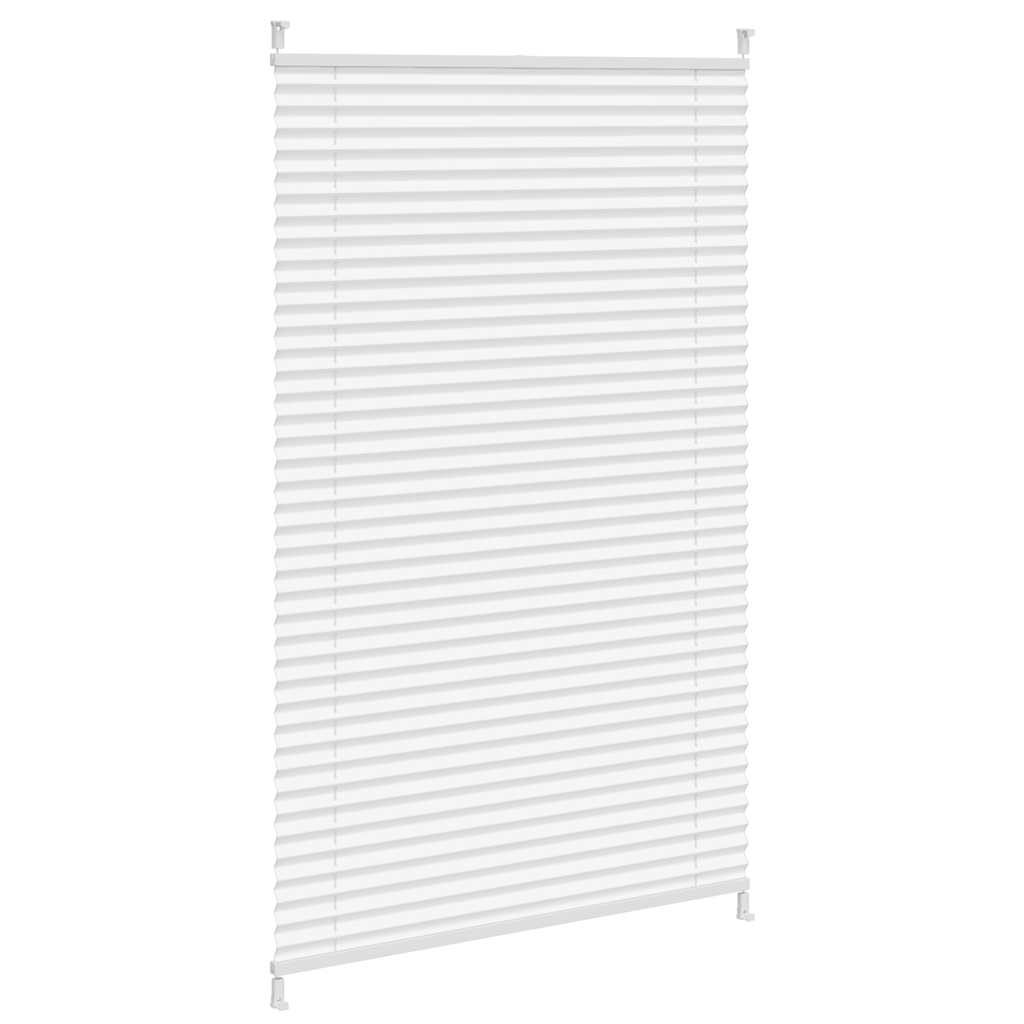 Plisse Blind 90x150cm White Pleated Blind