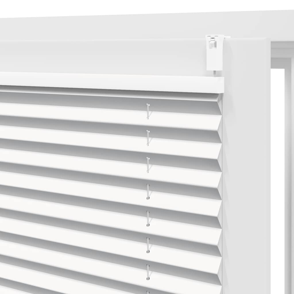 Plisse Blind 90x150cm White Pleated Blind