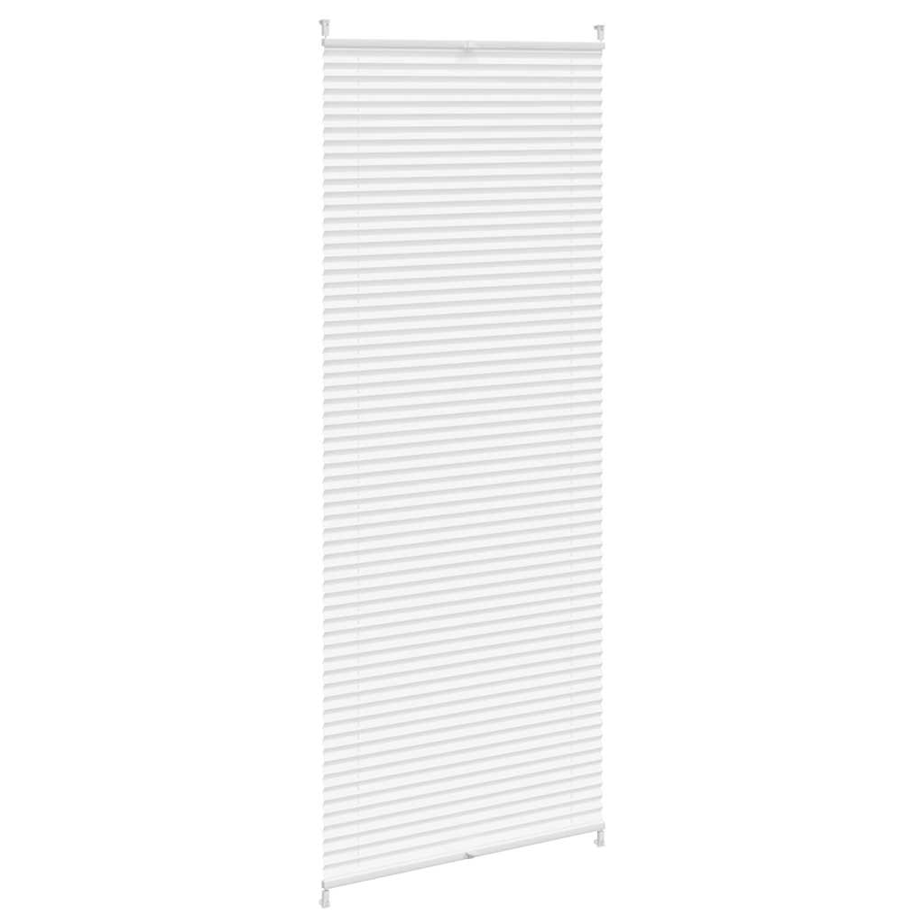 Plisse Blind 90x200cm White Pleated Blind