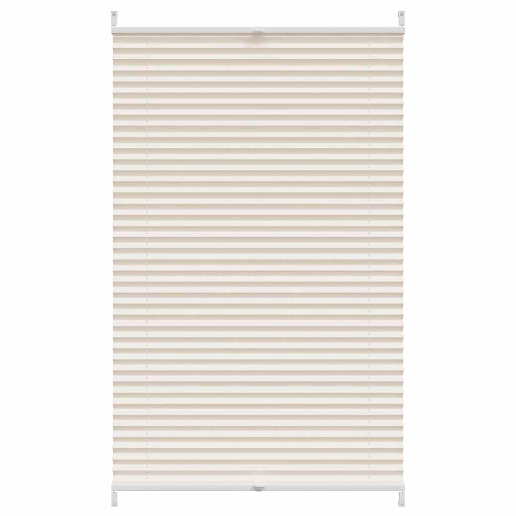 Plisse Blind 80x100cm Creme