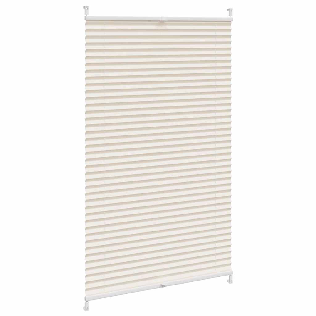 Plisse Blind 80x150cm Creme