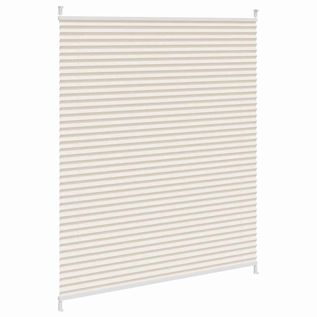 Plisse Blind 110x100cm Cream