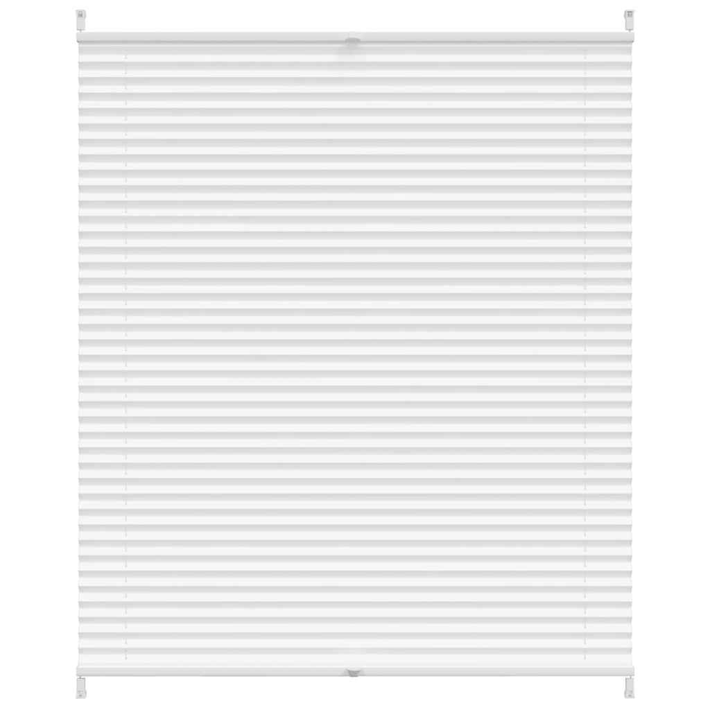 Plisse Blind 110x150cm White Pleated Blind