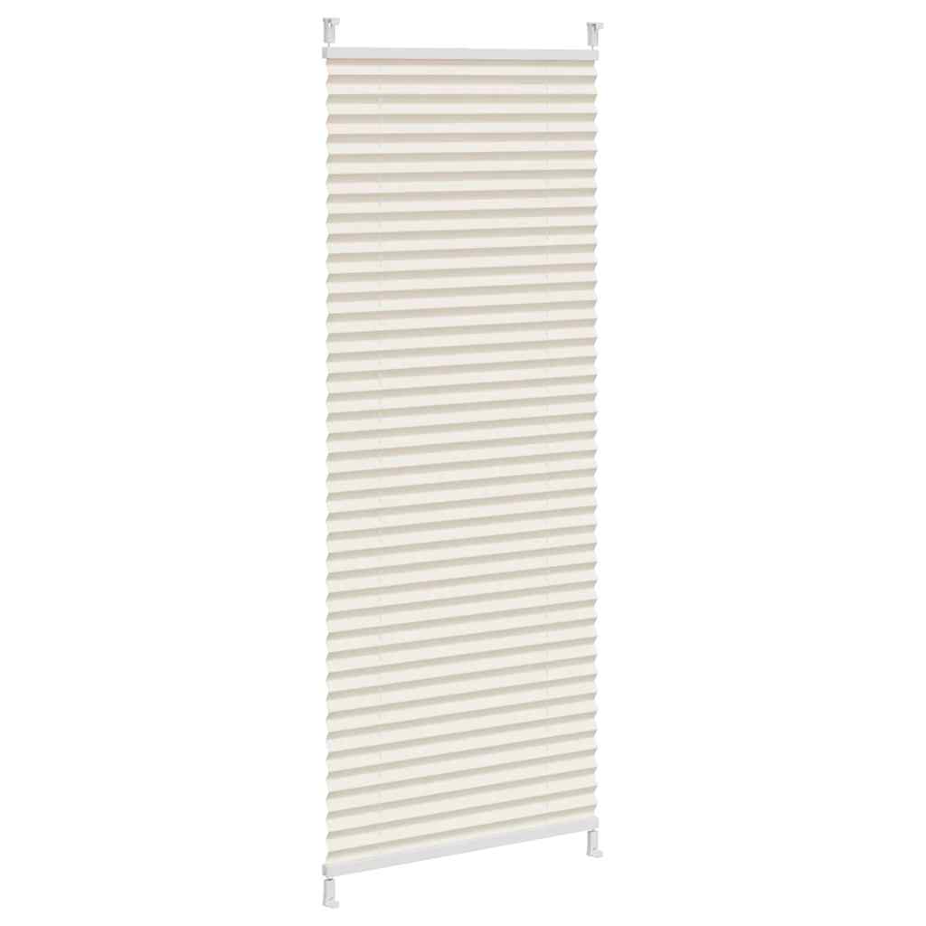 Plisse Blind 40x100cm Cream