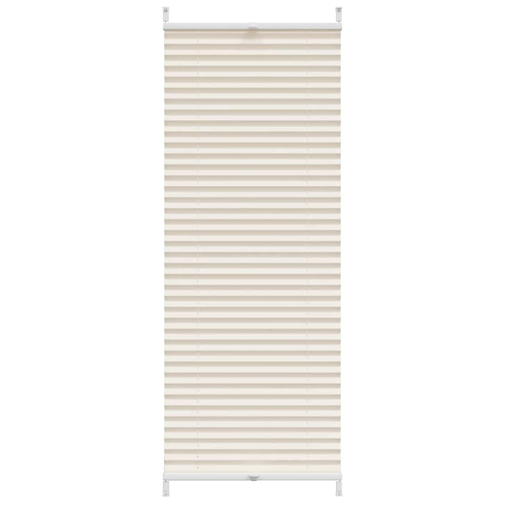 Plisse Blind 40x125cm Cream