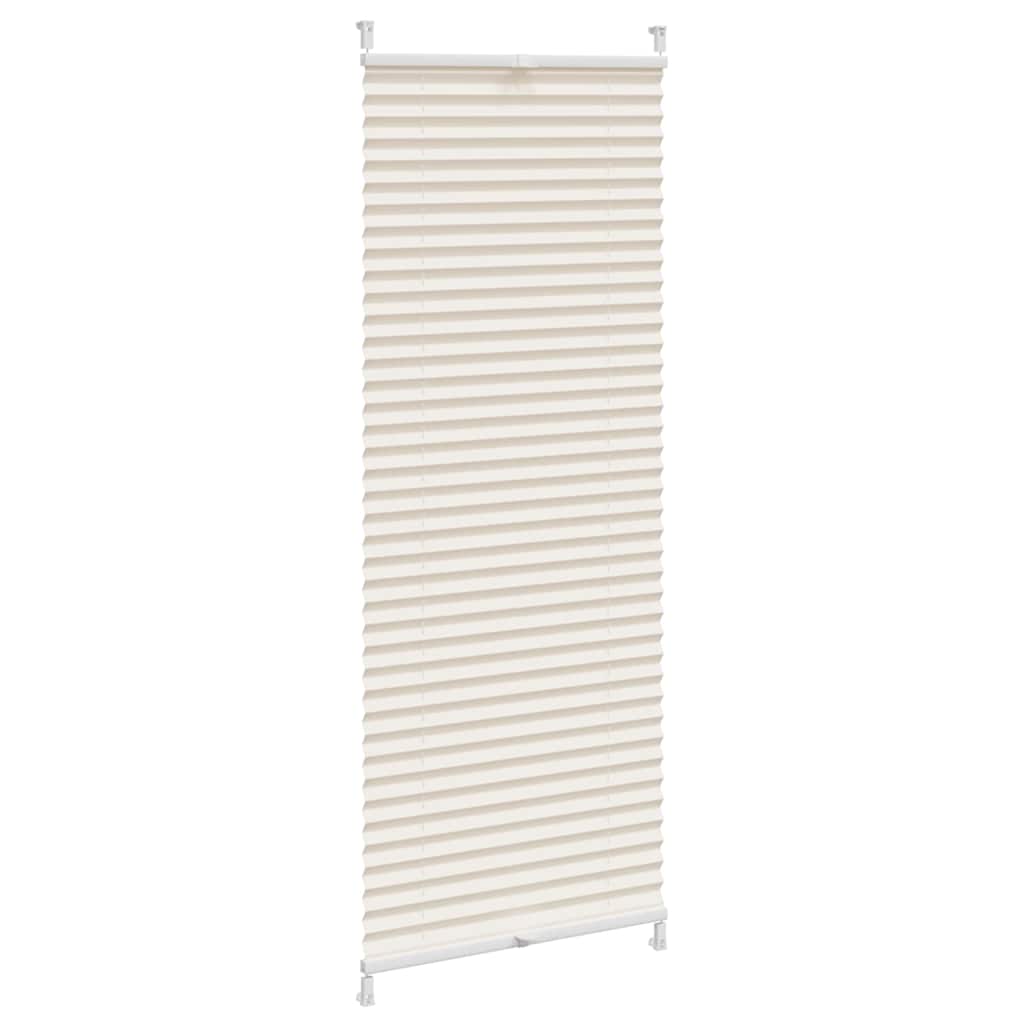 Plisse Blind 40x125cm Cream