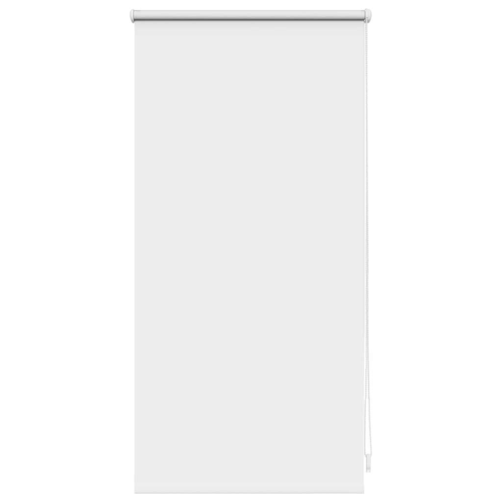 Roller Blind Blackout 44.4x100 cm Fabric Width 40 cm White