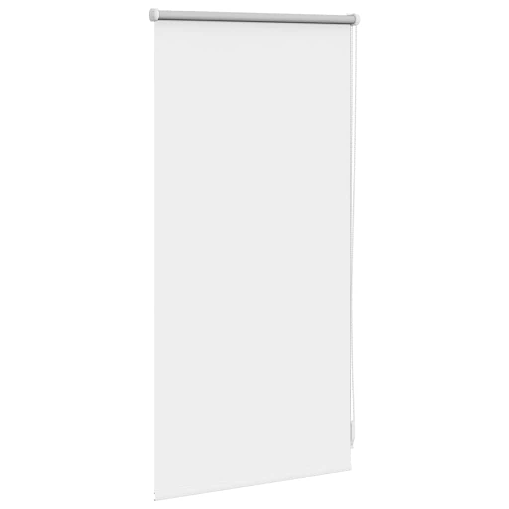 Roller Blind Blackout 44.4x100 cm Fabric Width 40 cm White