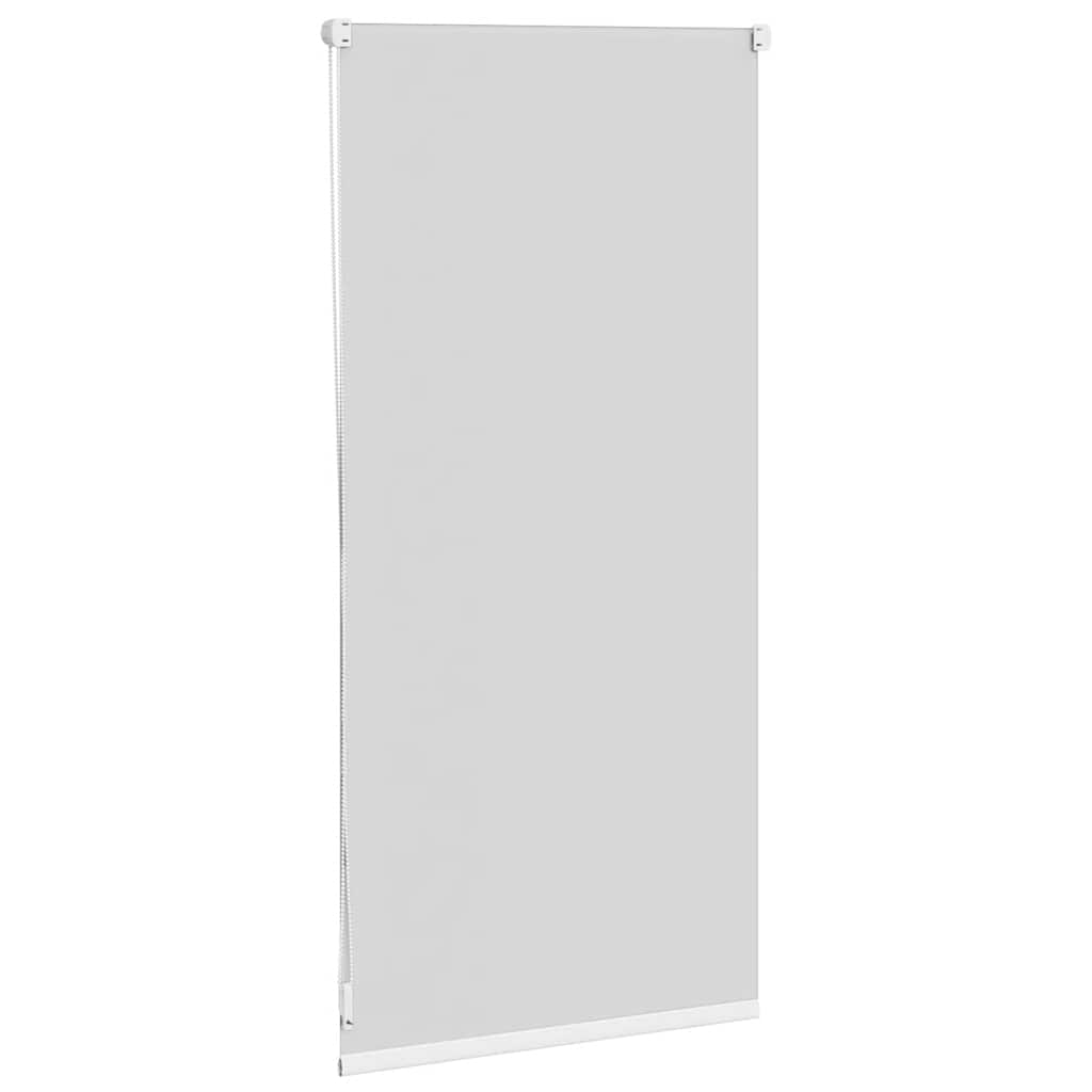 Roller Blind Blackout 44.4x100 cm Fabric Width 40 cm White