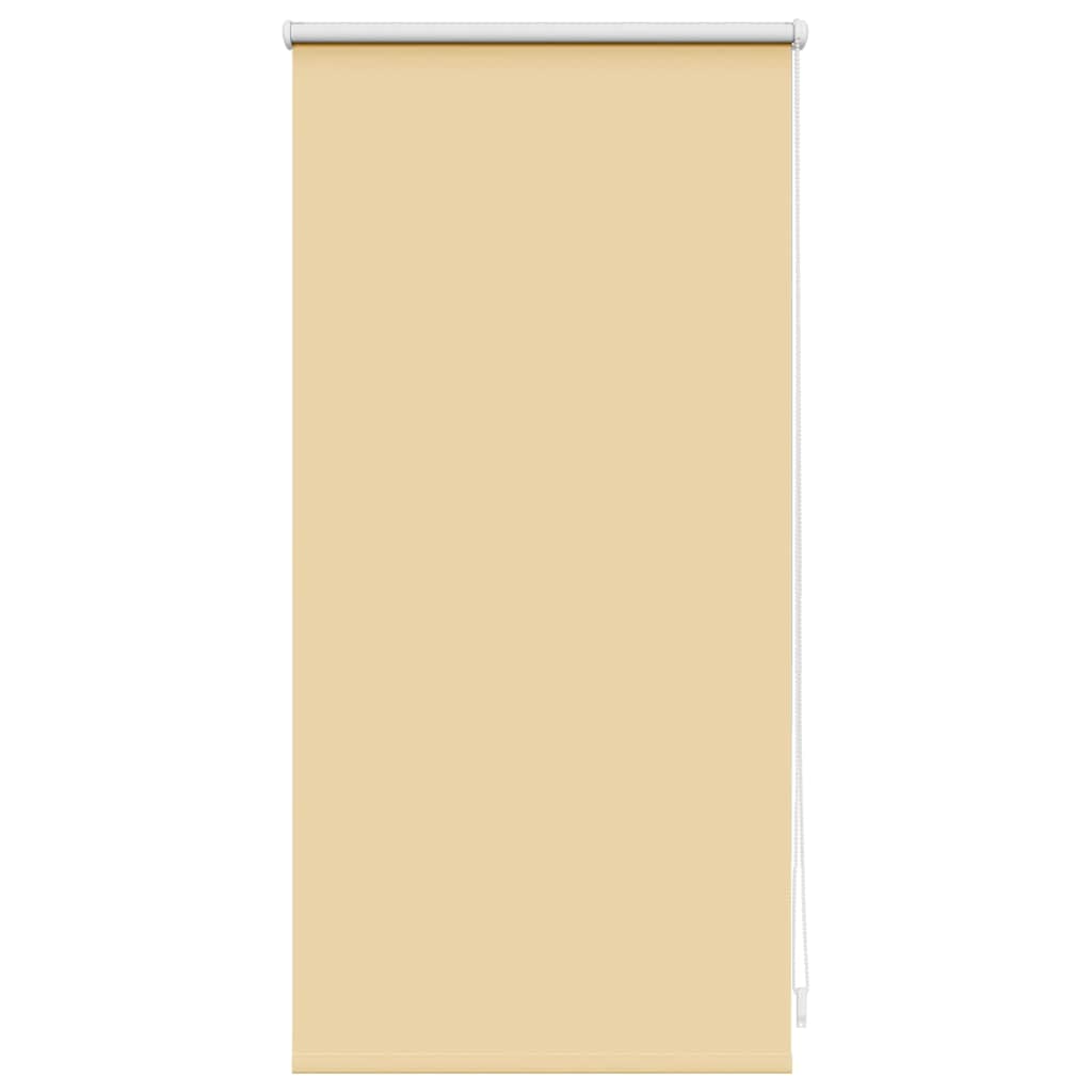 Roller Blind Blackout 44.4x100 cm Fabric Width 40 cm Beige