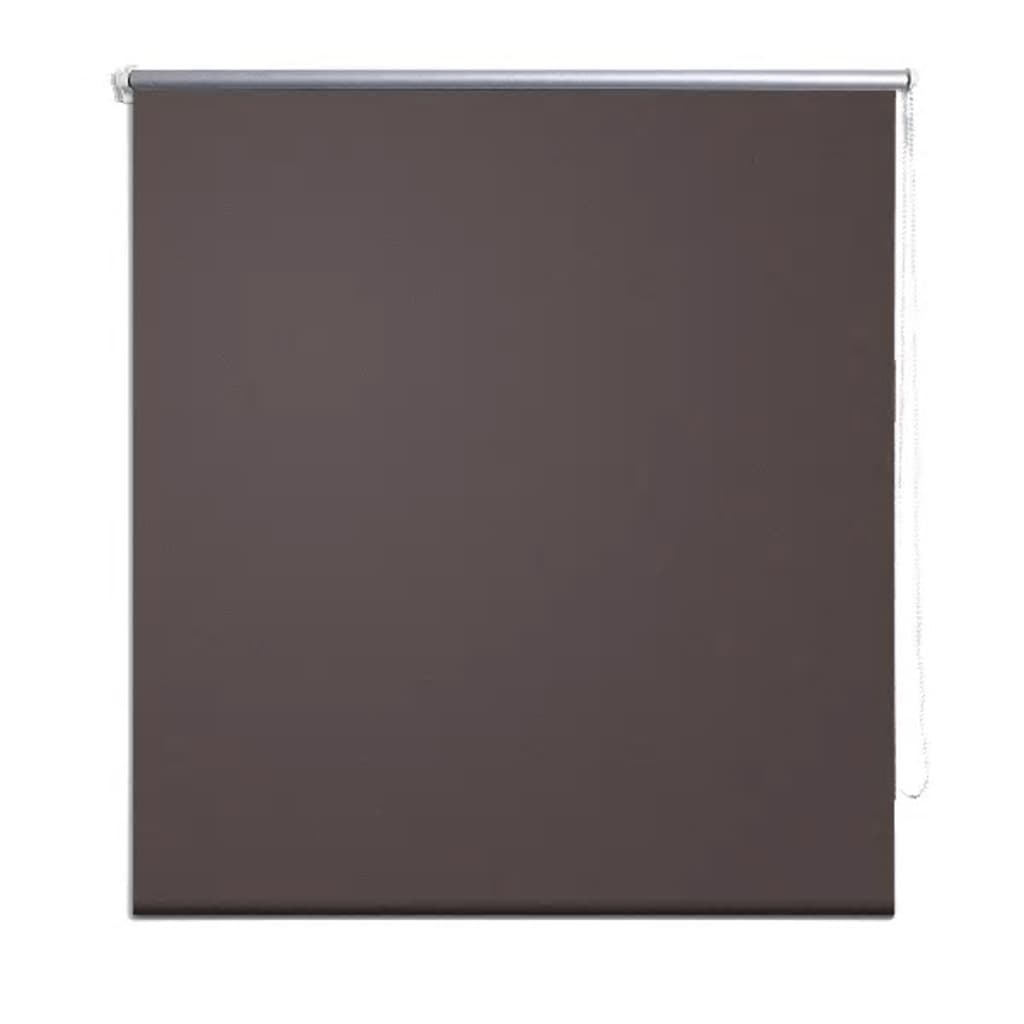 Roller Blind Blackout 40 x 100 cm Coffee