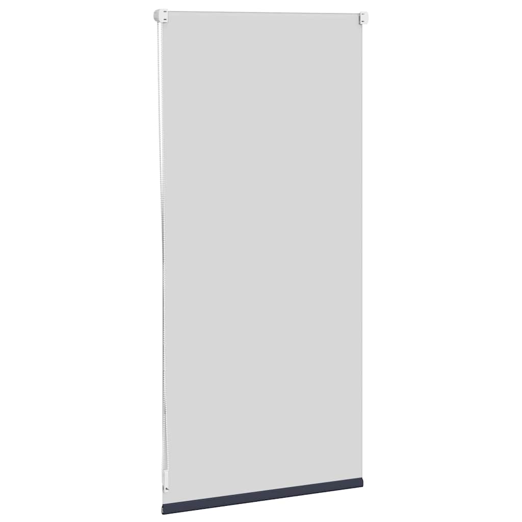 Roller Blind Blackout 44.4x100 cm Fabric Width 40 cm Marine / Blue