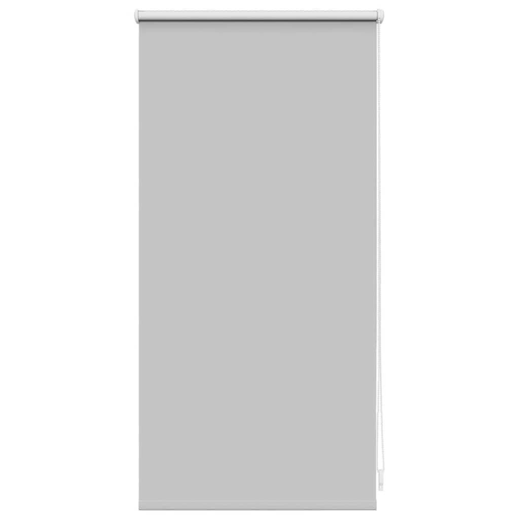 Roller Blind Blackout 44.4x100 cm Fabric Width 40 cm Grey