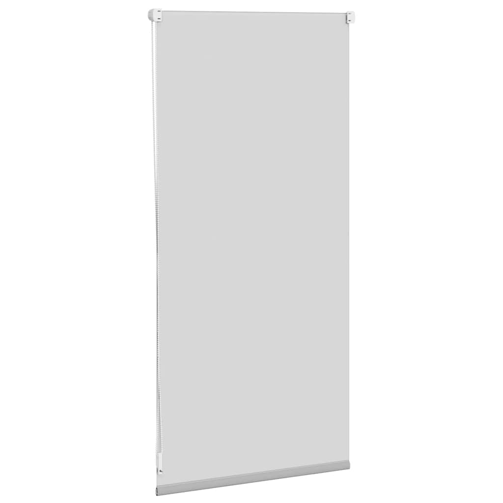 Roller Blind Blackout 44.4x100 cm Fabric Width 40 cm Grey