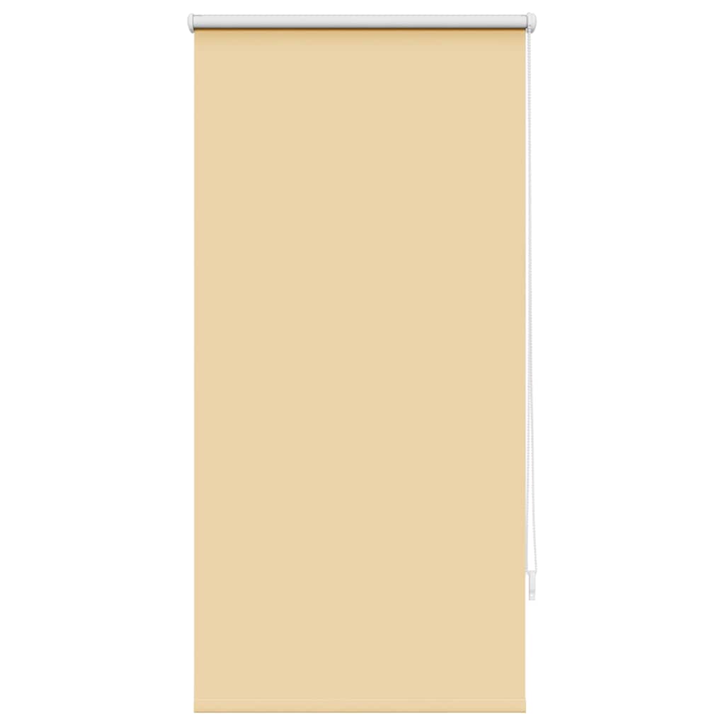 Roller Blind Blackout 64.4x120 cm Fabric Width 60 cm Beige